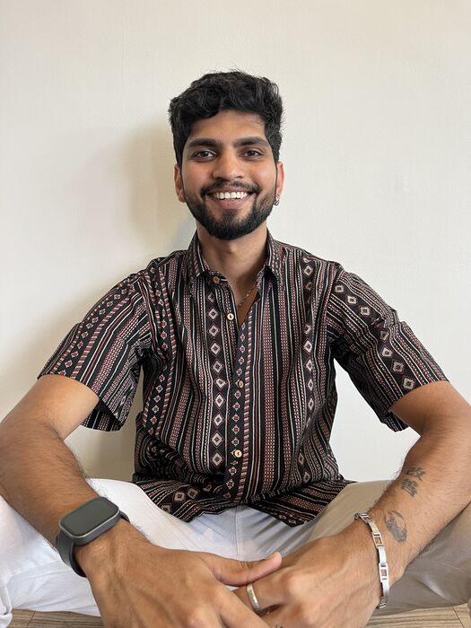 Dark Ikat Stripe Shirt - image 1